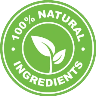 100% natural ingredients